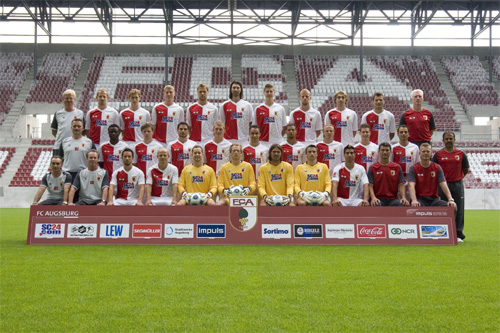 Das Team von FC Augsburg 2010/2011